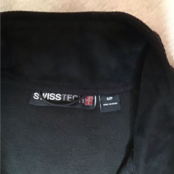 SWISSTECH Men's Black Jacket US S/P - Picture 4 of 8